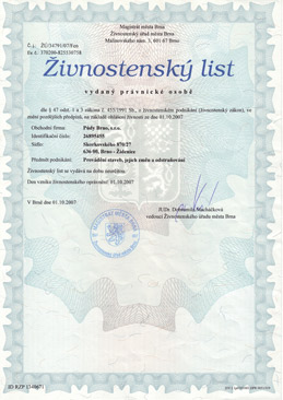 ISO certifikát